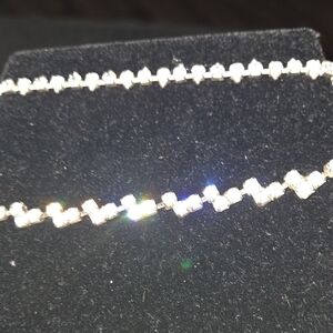 Elegant Silver Heart Necklace